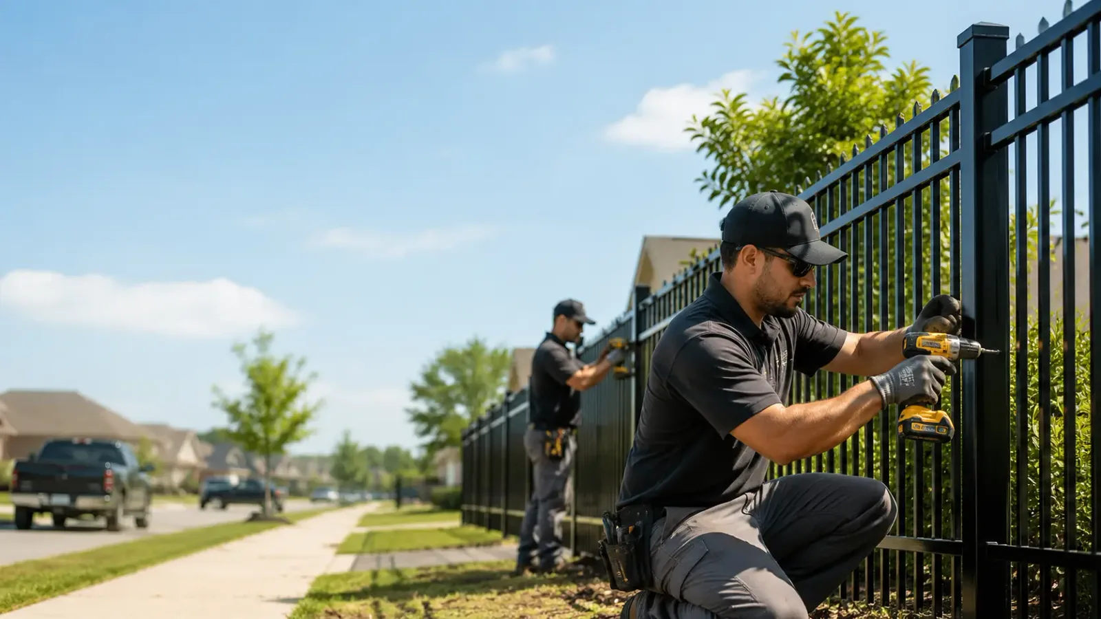 Metal Fence Installation in Hebron, MD